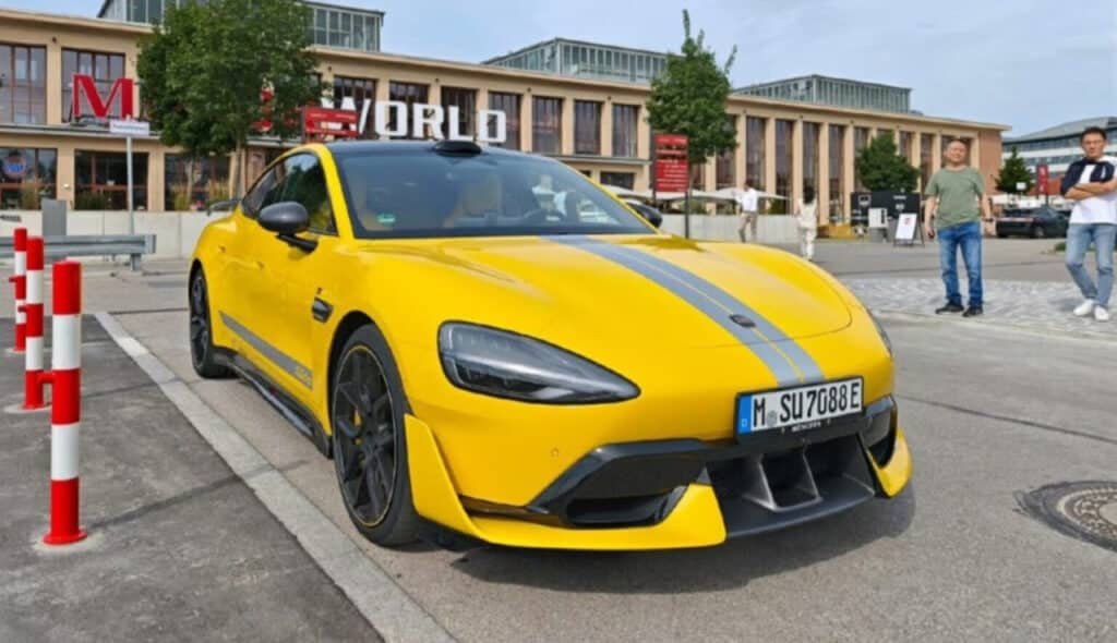 Xiaomi SU7 Ultra Yevropada sinovdan o‘tmoqda / Foto: CarNewsChina