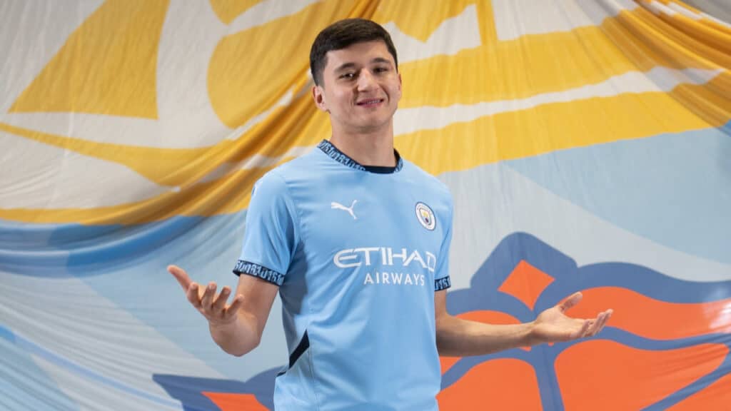 Manchester Siti Abduqodir Husanovning statistikasini taqdim etdi / Foto: The Times / Manba: ManCity