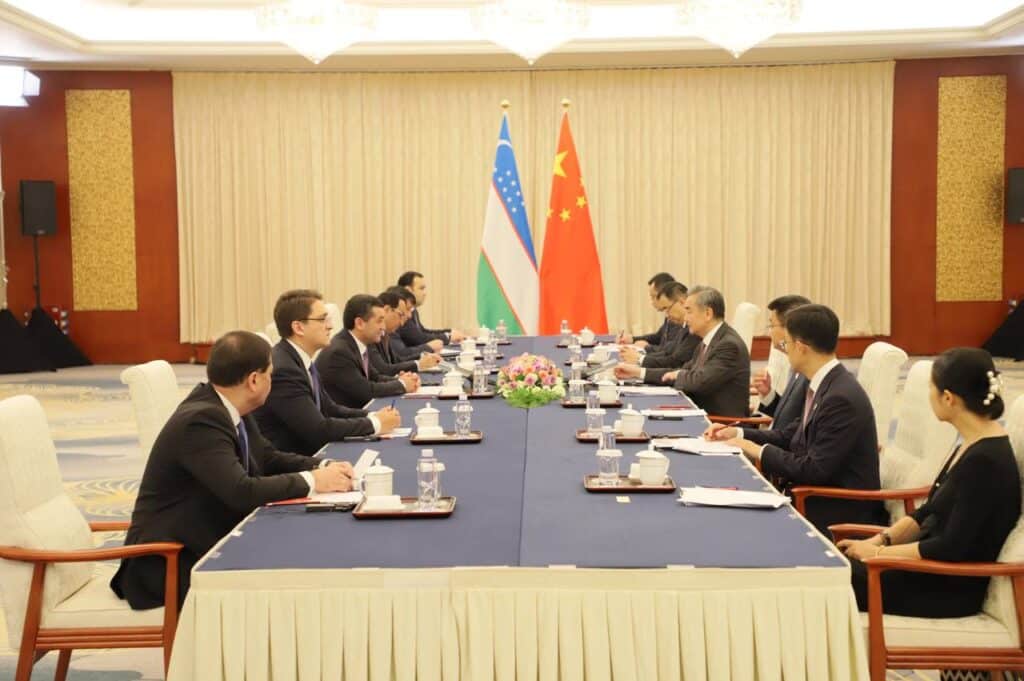 Bakhtiyor Saidov, Wang Yi