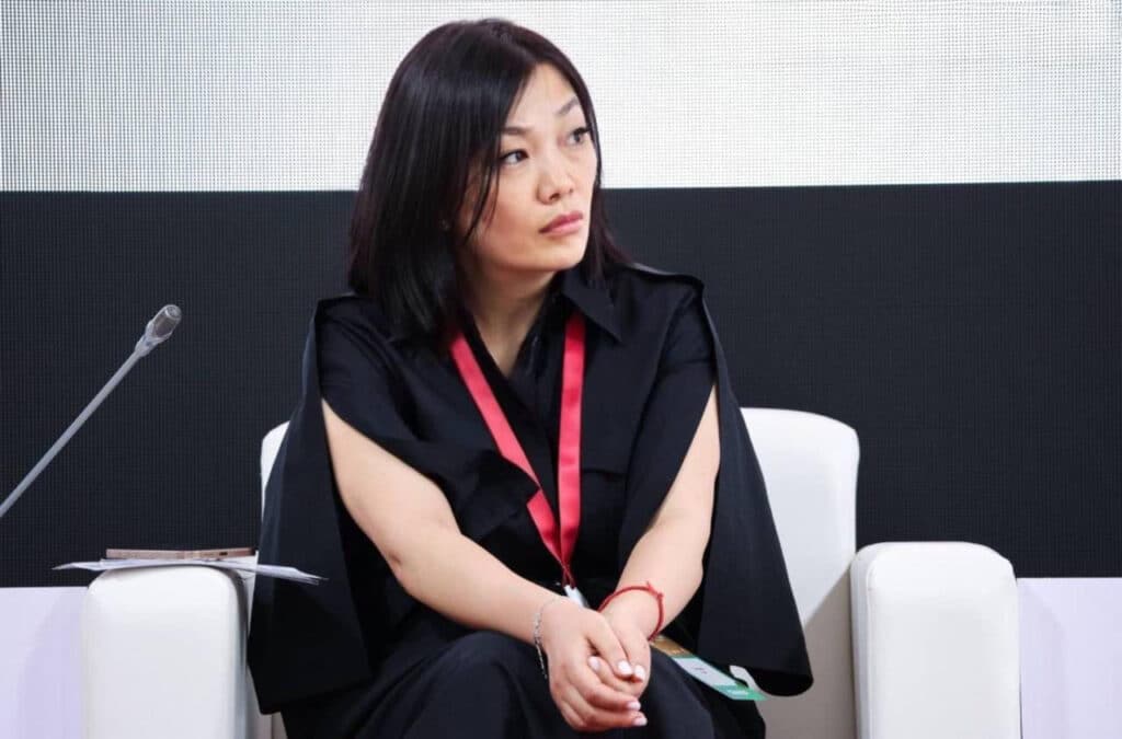 Основательница Wildberries Татьяна Ким на Центральноазиатском международном экономическом форуме в Душанбе