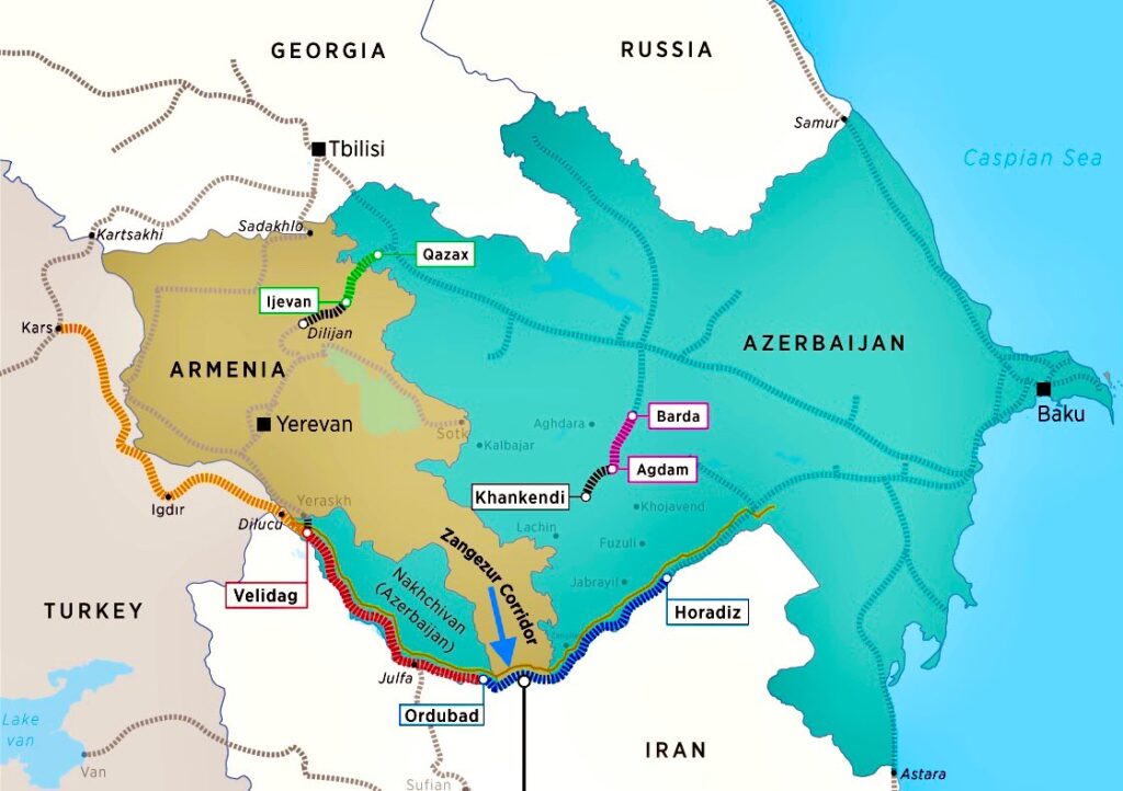 Azerbaijan Eyes 15 Mln Tonnes of Cargo Through Zangezur Corridor