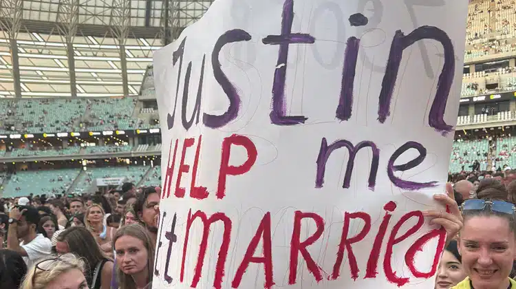 timberlake concert fan marriage