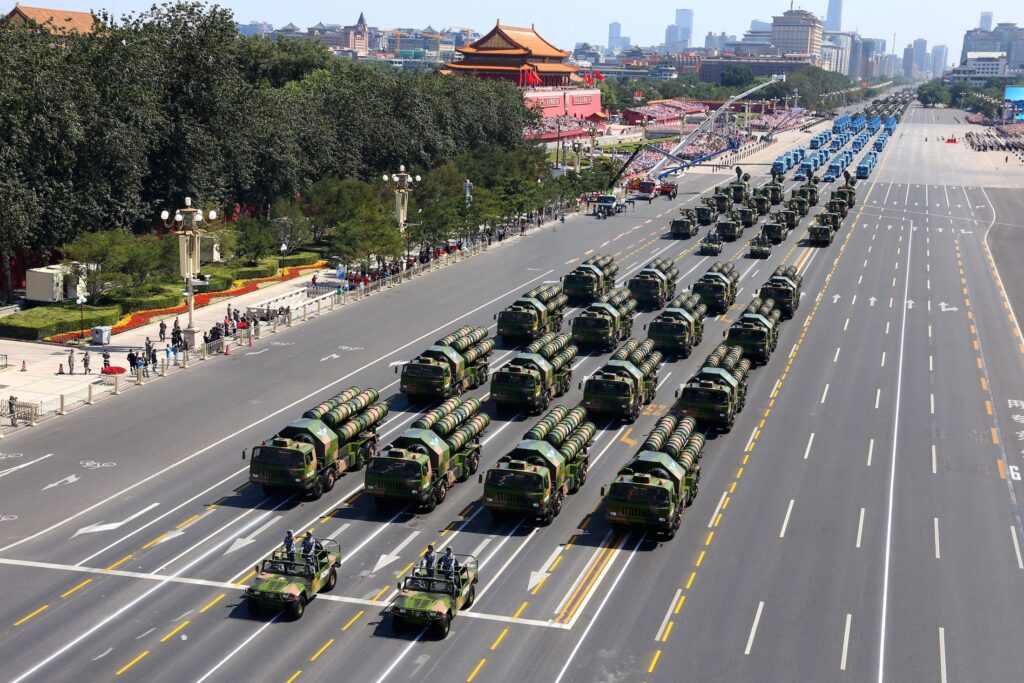 Военный парад в Пекине