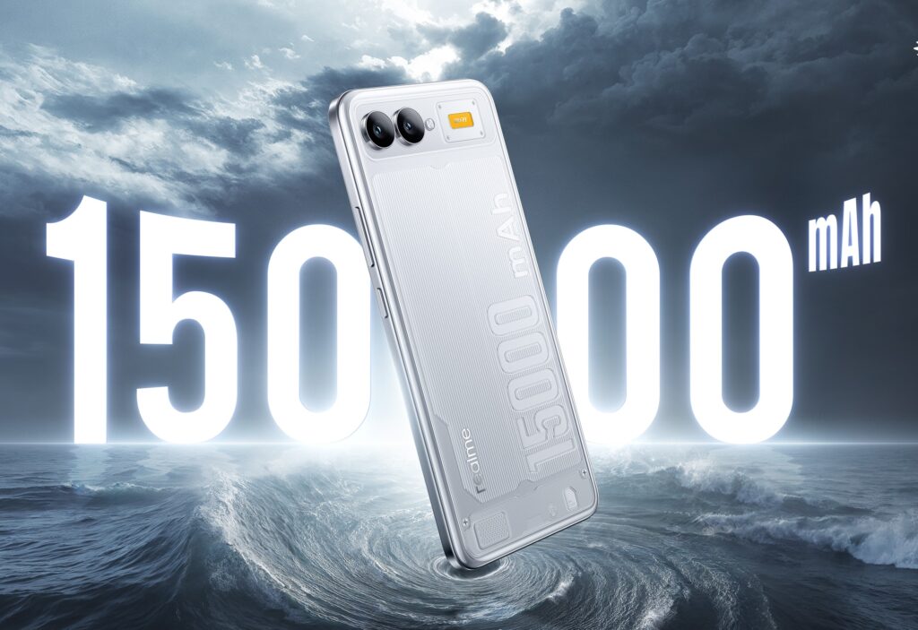 смартфон realme с батареей на 15 тыс. мА·ч
