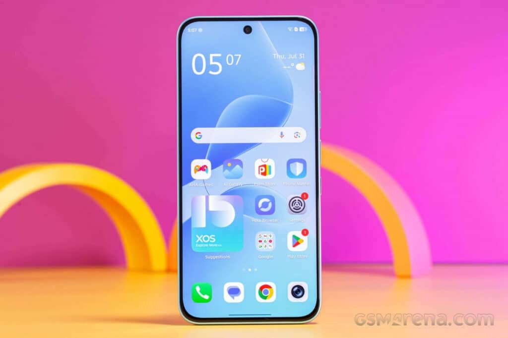 Infinix Hot 60 Pro taqdim etildi / Foto: GSMArena