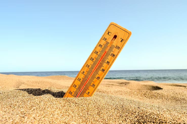 dry and hot weather