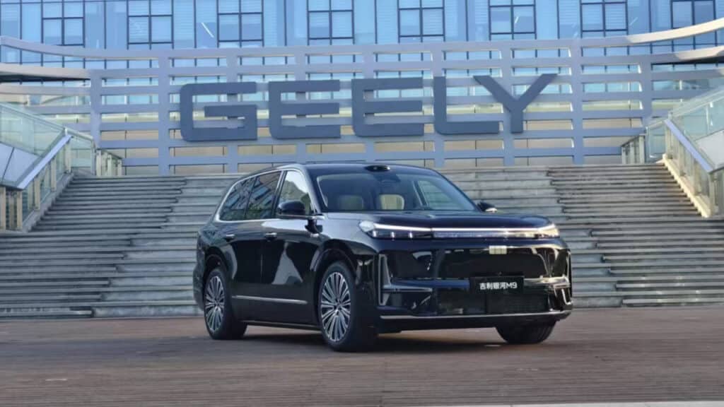 Geely Galaxy M9 avtomobili
