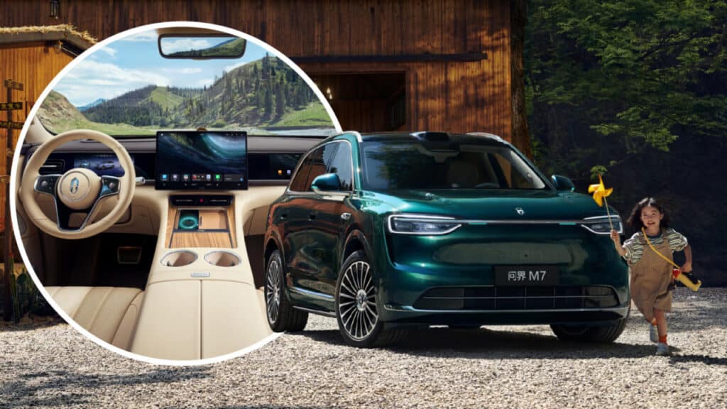Huawei va Seres yangi Aito M7 modelining dizaynini taqdim etdi / Foto: CarNewsChina