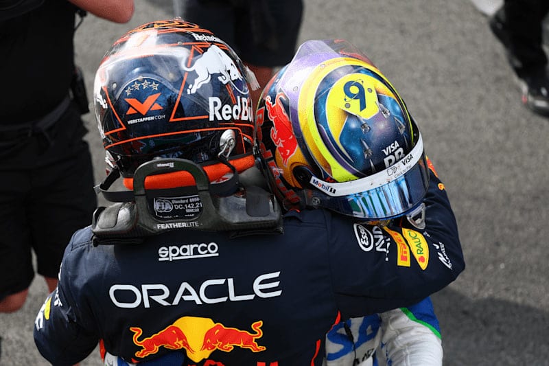 formula 1 zandvoort 2025 race verstappen and hadjar