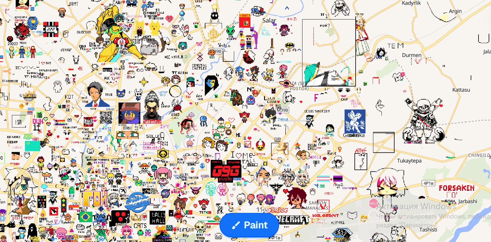 pixel art wplace