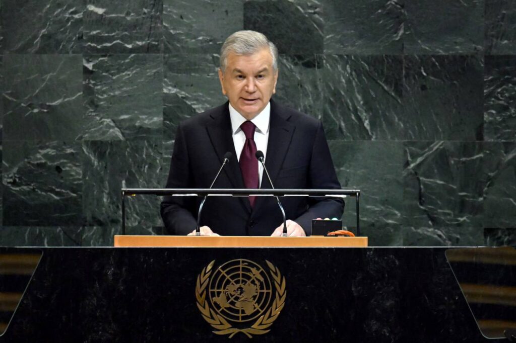 Mirziyoyev at UNGA
