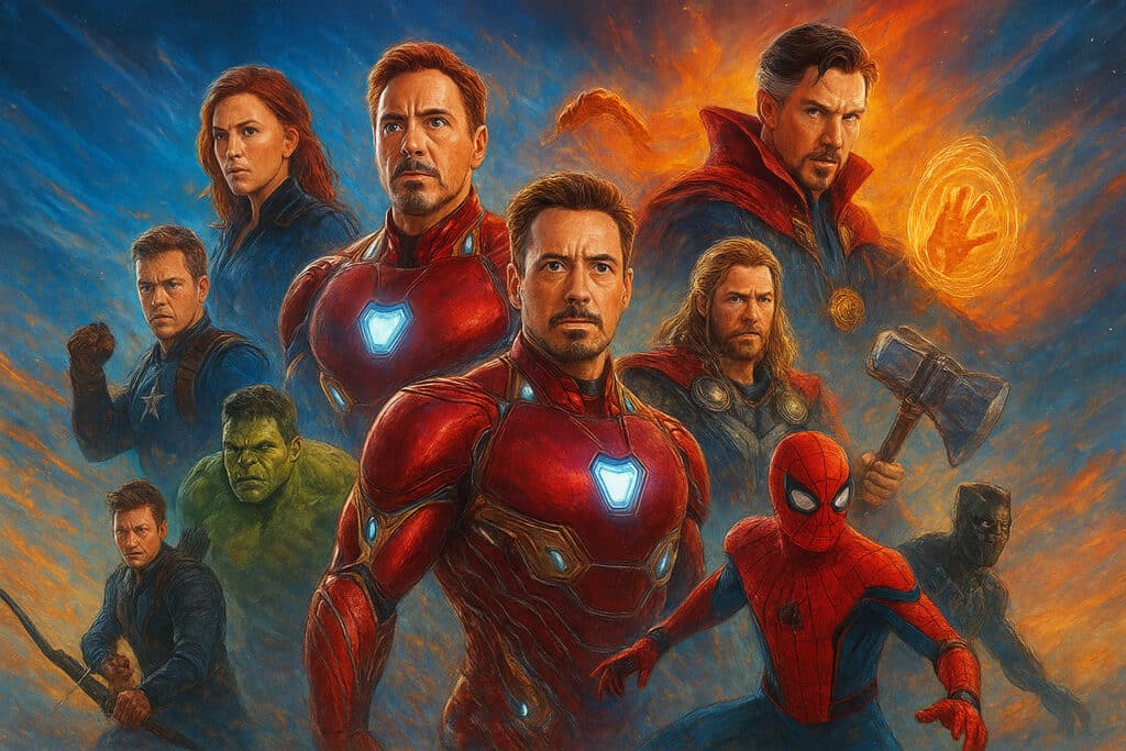 Герои фильмов Marvel
