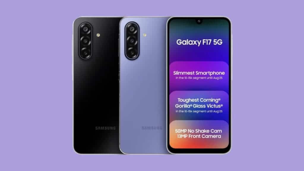 Arzon narxdagi Samsung Galaxy F17 5G taqdim etildi / Foto: Sammobile