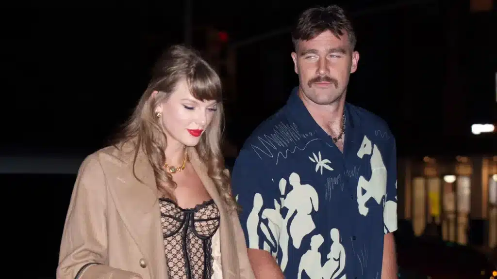 Taylor Swift and Travis Kelce