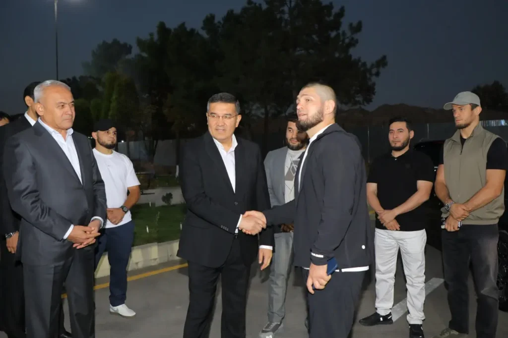 Habib Nurmagomedov Toshkentda