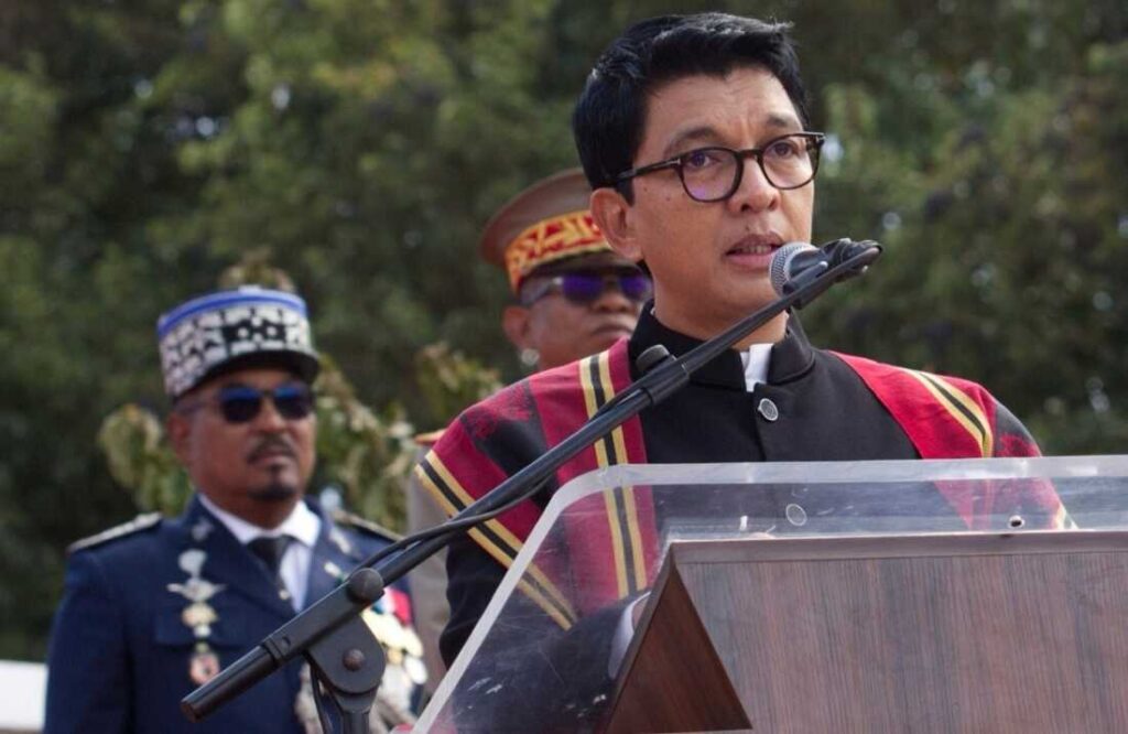 Madagascar president Andry Rajoelina