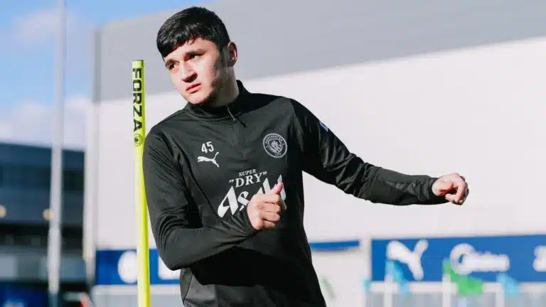 Abduqodir Husanov jarohatdan so‘ng «Manchester Siti» mashg‘ulotlariga qaytdi