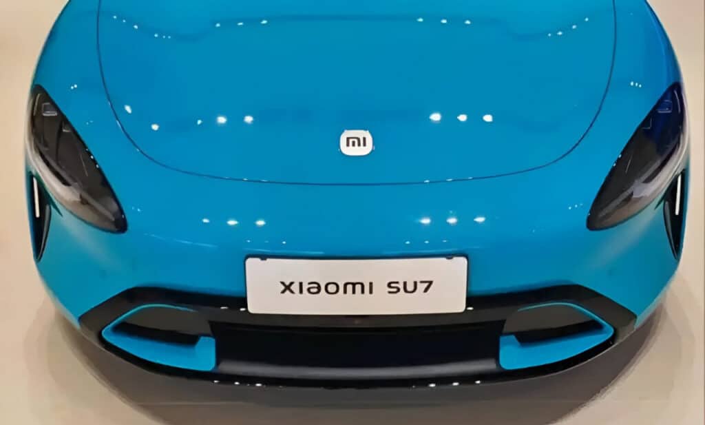 Xiaomi SU7 elektromobili haydovchisiz harakatlandi / Foto: M-Auto