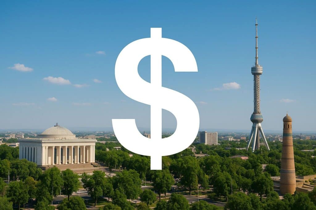 Курс валют в Ташкенте на 5 октября.