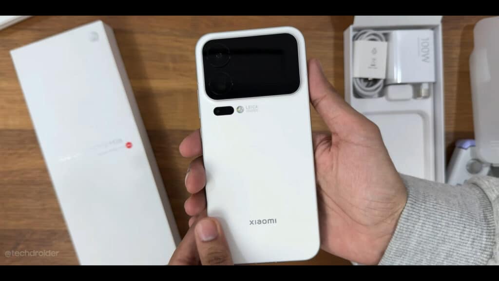 Xiaomi 17 Pro Max batareyasi kutilgan natijani bermadi / Foto: Videodan ekran tasviri