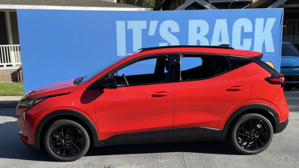 Chevrolet Bolt elektromobili