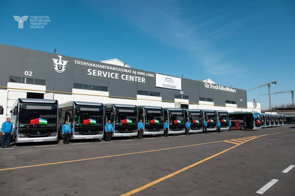 202 new Yutong electric buses