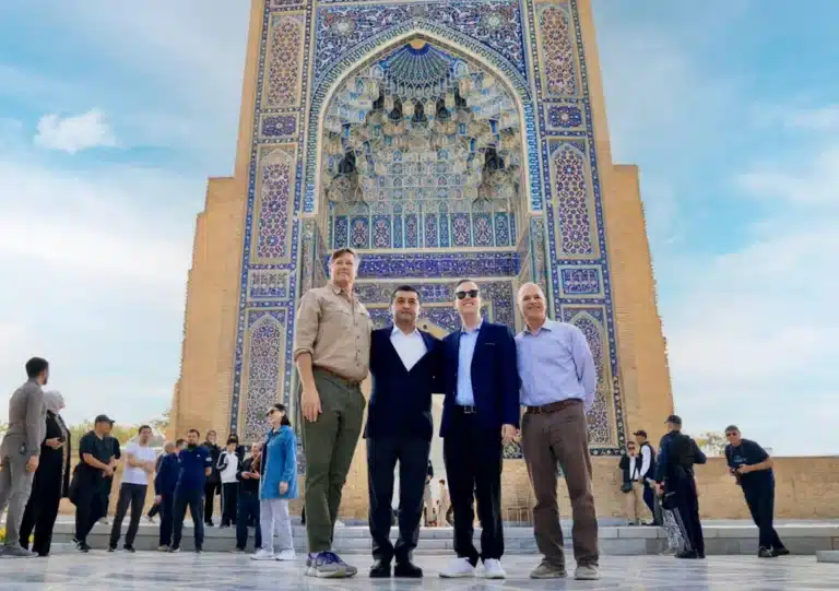 Christopher Landau Shares Enthusiasm for Uzbekistan’s Food, Culture and Markets