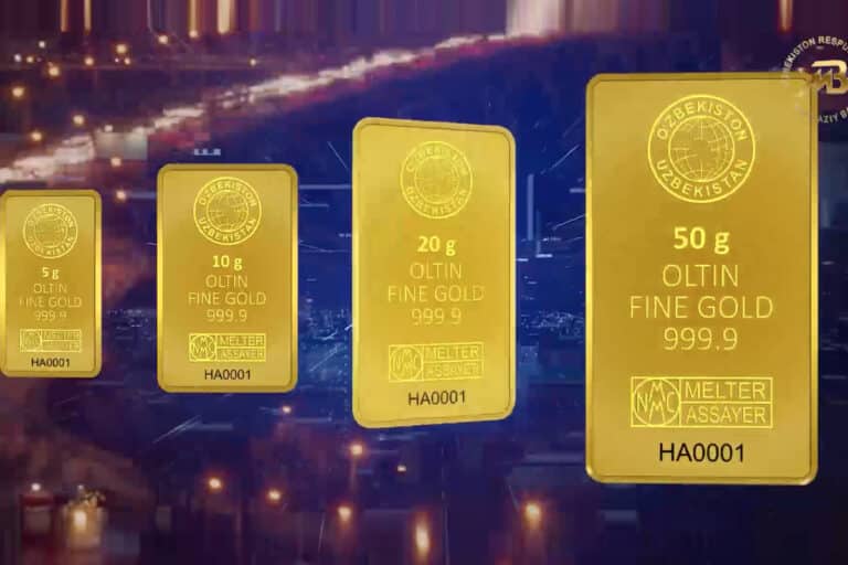 Золото в Узбекистане можно будет купить через банковские приложения