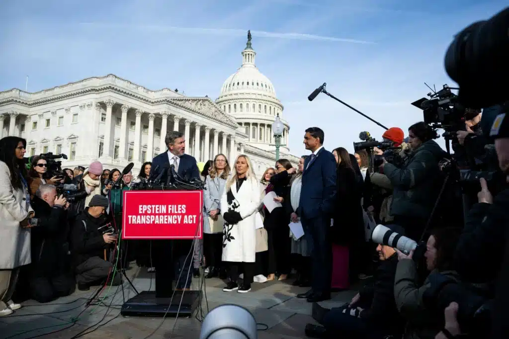 US Congress Votes to Release Jeffrey Epstein Justice Department Files