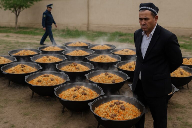 Qashqadaryoda to‘yda 14 qozon palov tayyorlagan erkak jarimaga tortildi