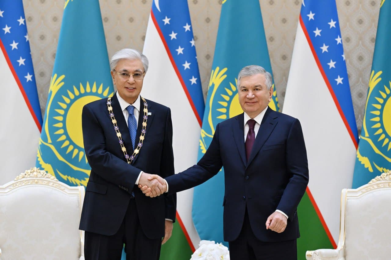 Мирзиёев и Токаев