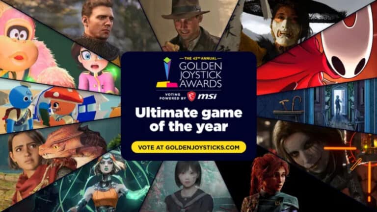 Началось голосование за звание «Игры года» на Golden Joystick Awards