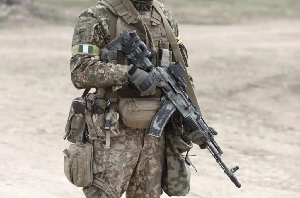 Nigerian soldier