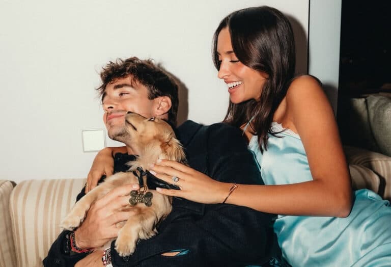 Charles Leclerc Proposes to Alexandra Saint Mleux