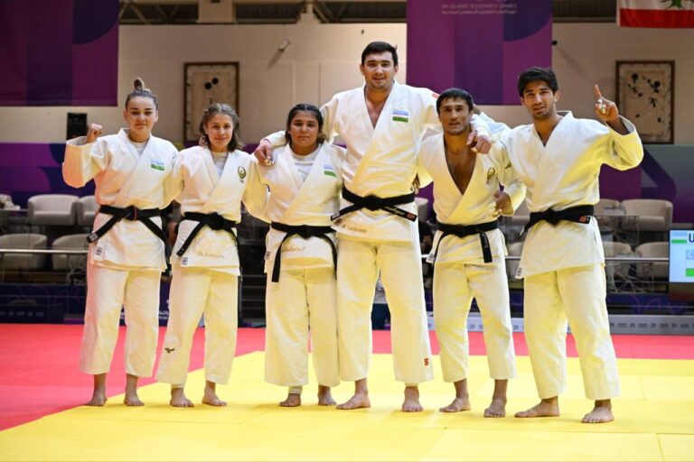 VI Игры исламской солидарности: сборная Узбекистана — серебряный призер командных соревнований по дзюдо