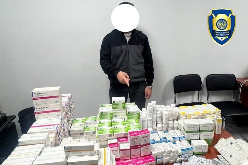 Toshkentda noqonuniy dori savdosi fosh qilindi
