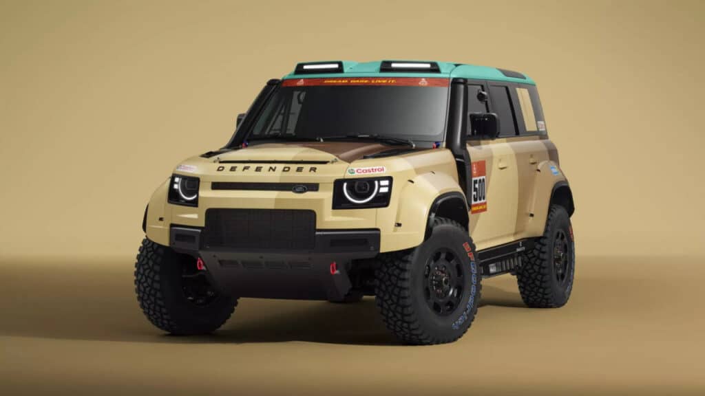Land Rover ekstremal Defender — Dakar D7X-R rallisini taqdim etdi / Foto: Land Rover