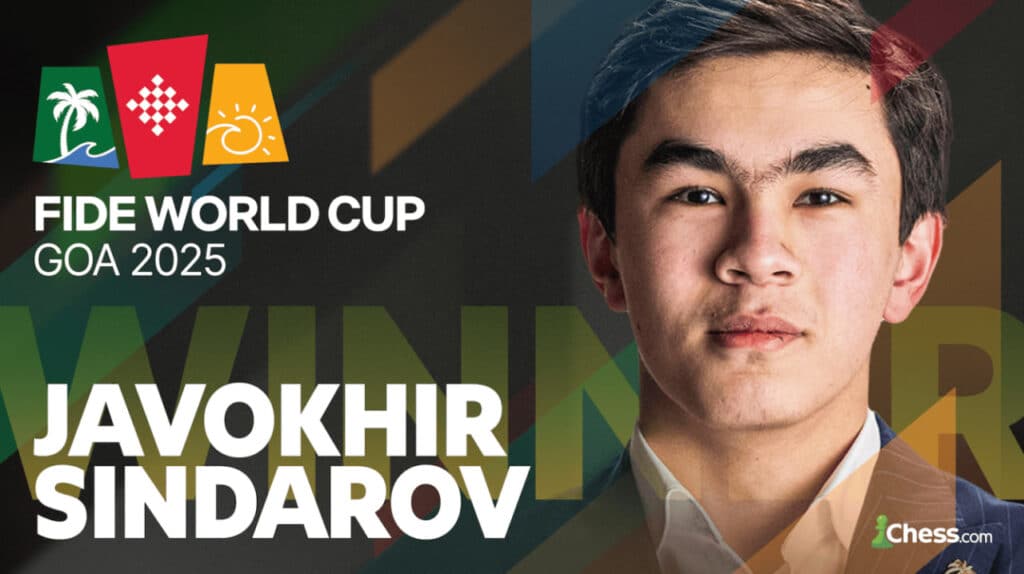 Uzbekistan’s Javokhir Sindarov Wins 2025 Chess World Cup