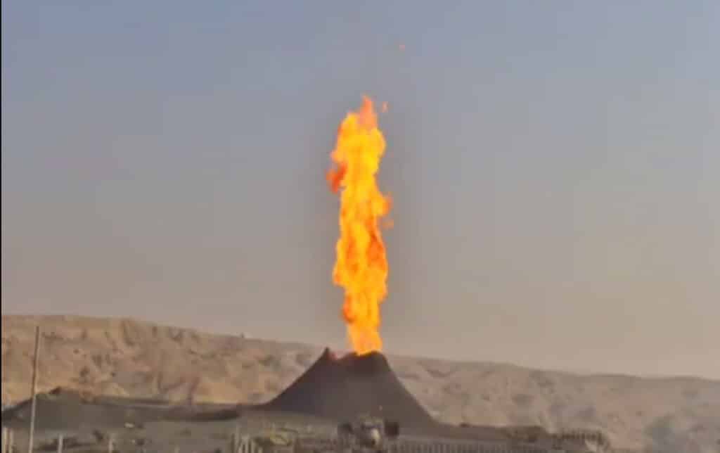 Bu holat bir hafta oldin kuzatilgan — Energetika vazirligi Boysun gaz konidagi holatga izoh berdi