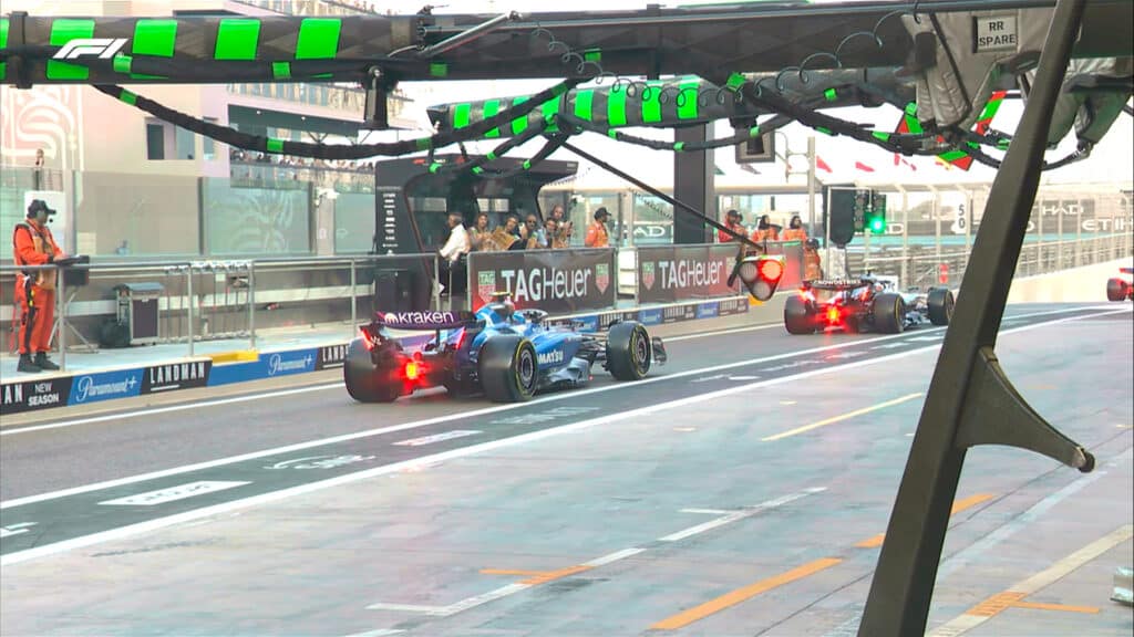 Lando Norris Dominates FP2 in Abu Dhabi