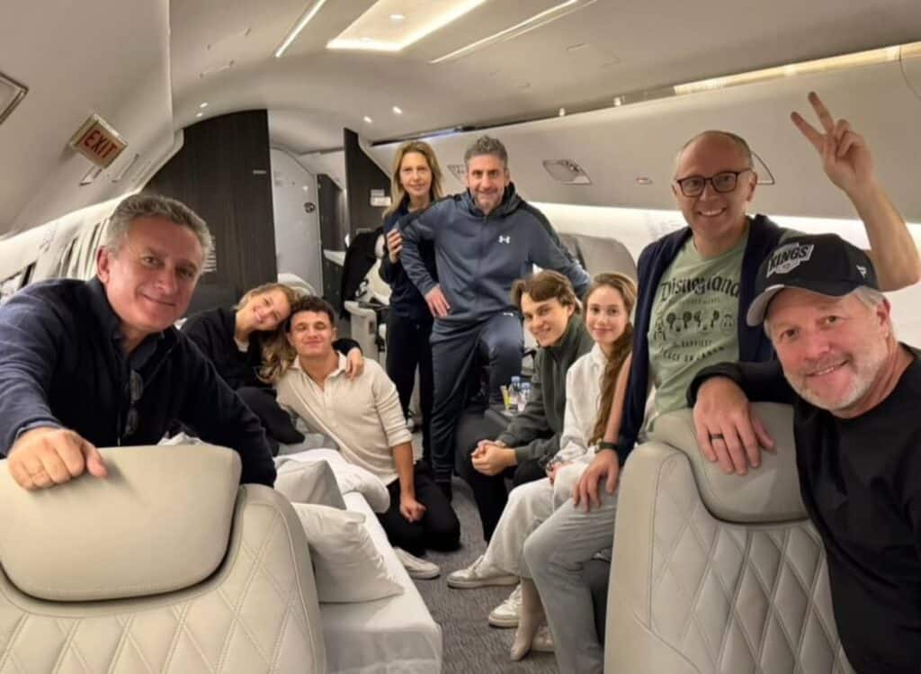 McLaren F1 team Arrive in Tashkent for FIA Awards Ceremony