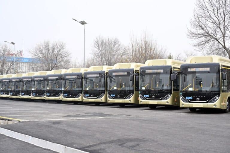 Для Гулистана закупили 52 экоавтобуса