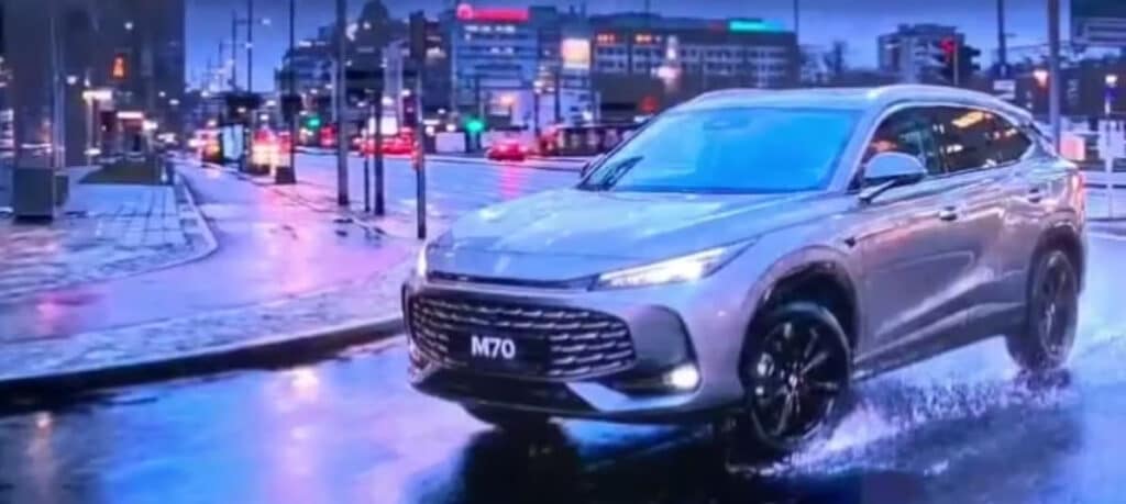 Yangi Moskvich modellarining videosi chiqdi / Ekran tasviri videodan olindi