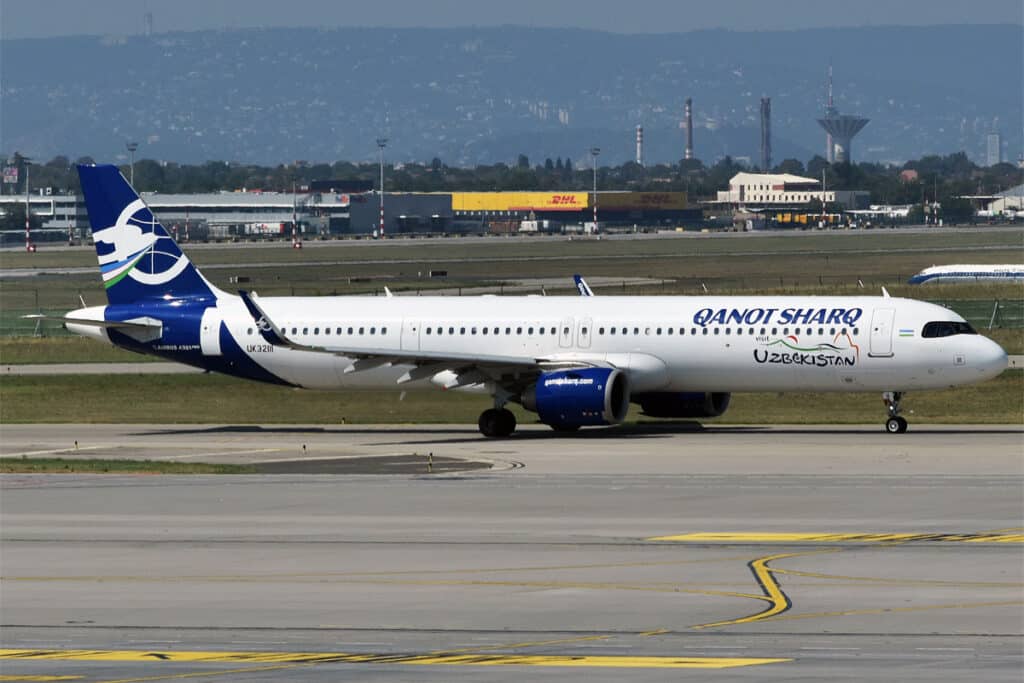 Uzbekistan’s Qanot Sharq Becomes Central Asia’s First A321XLR Operator 