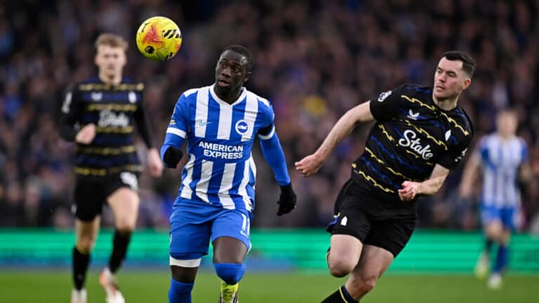 Брайтон дожал почти до финиша, но Эвертон спасся в добавленное время