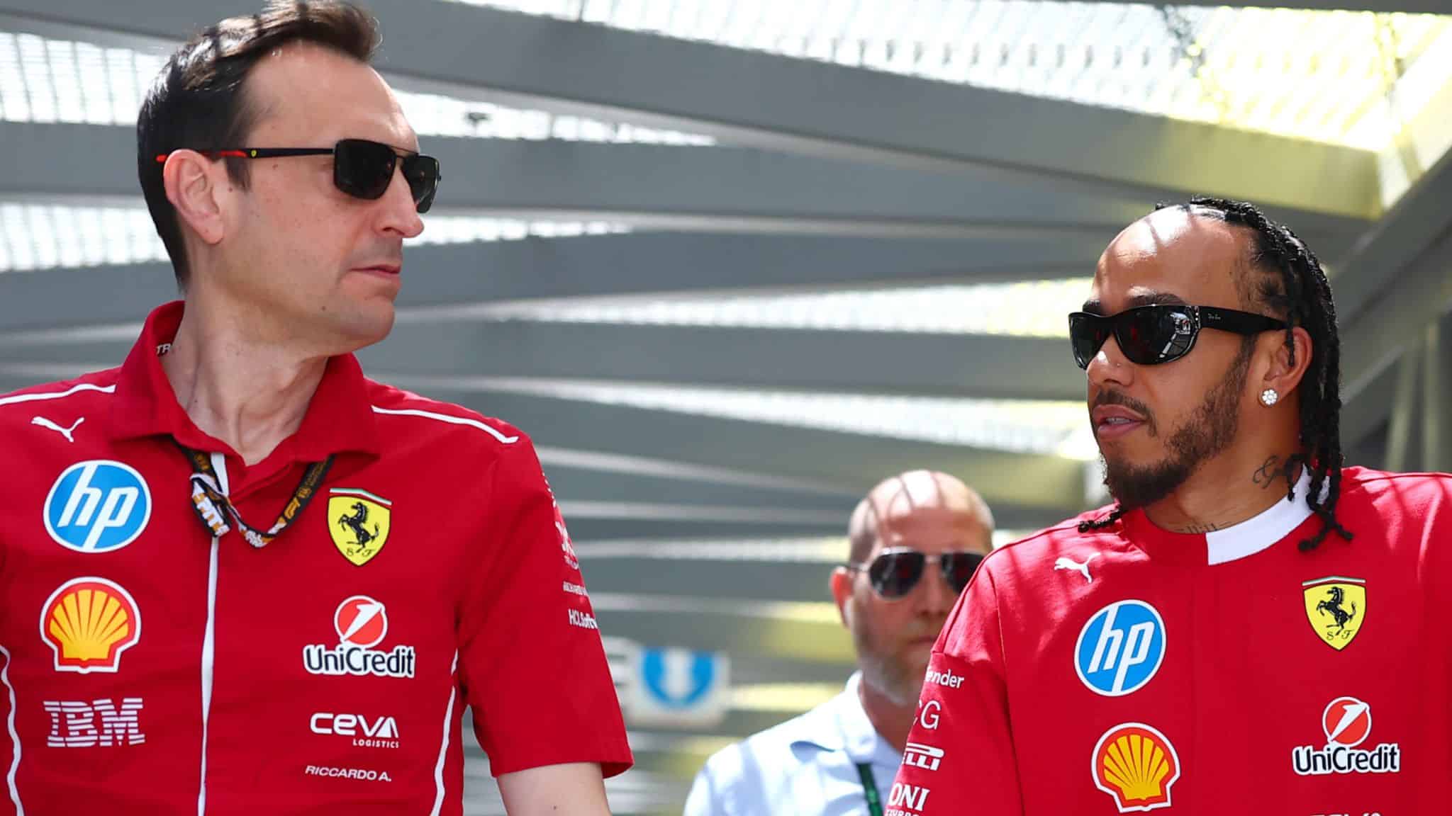 Riccardo Adami Will No Longer Be Lewis Hamilton’s Race Engineer