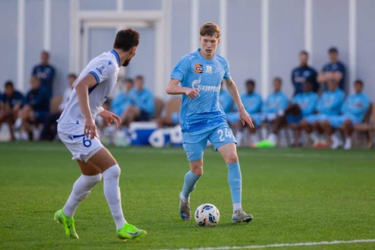 Самаркандский «Динамо» уступил «Зениту» в Абу-Даби