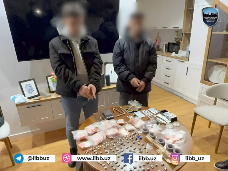 В Ташкенте задержали наркодилеров, торговавших через Telegram