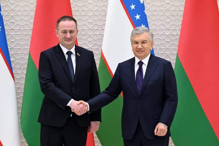 Shavkat Mirziyoyev Belarus Bosh vazirini qabul qildi