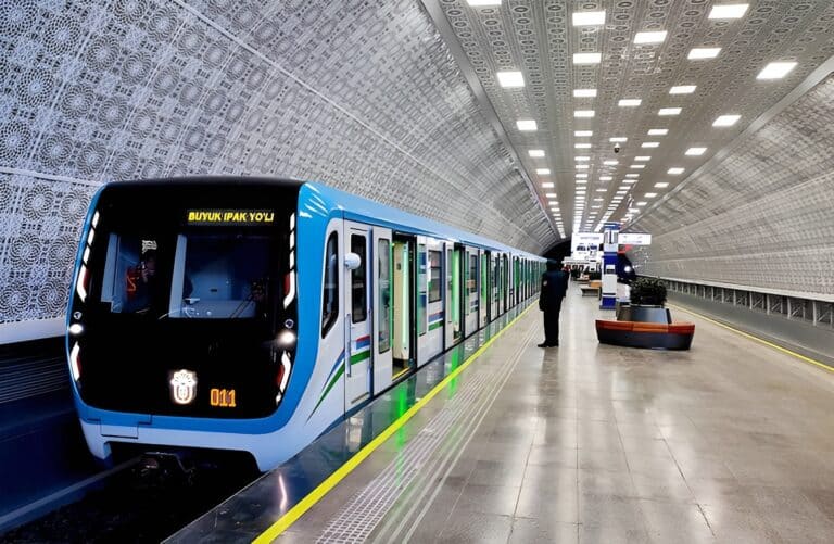 Пассажиропоток метро Ташкента за 2025 год вырос на 6%